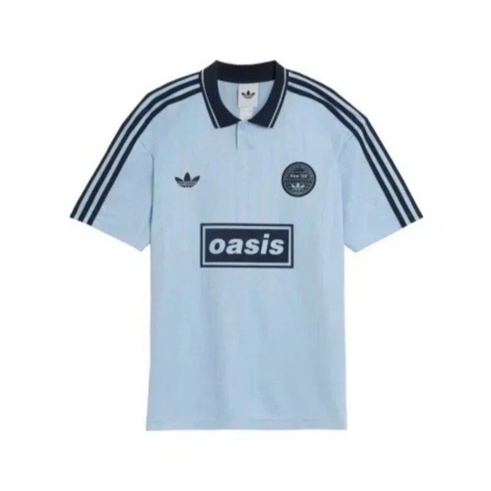 adidas Originals x Oasis Tour Jacquard 25 Men’s Jersey Blue Size XXL NWT